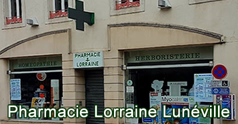 Pharmacie Lorraine Lunéville