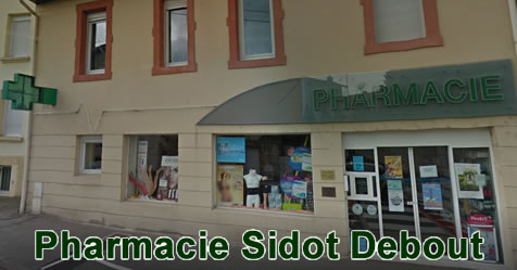 Pharmacie Sidot Debout Chanteheux